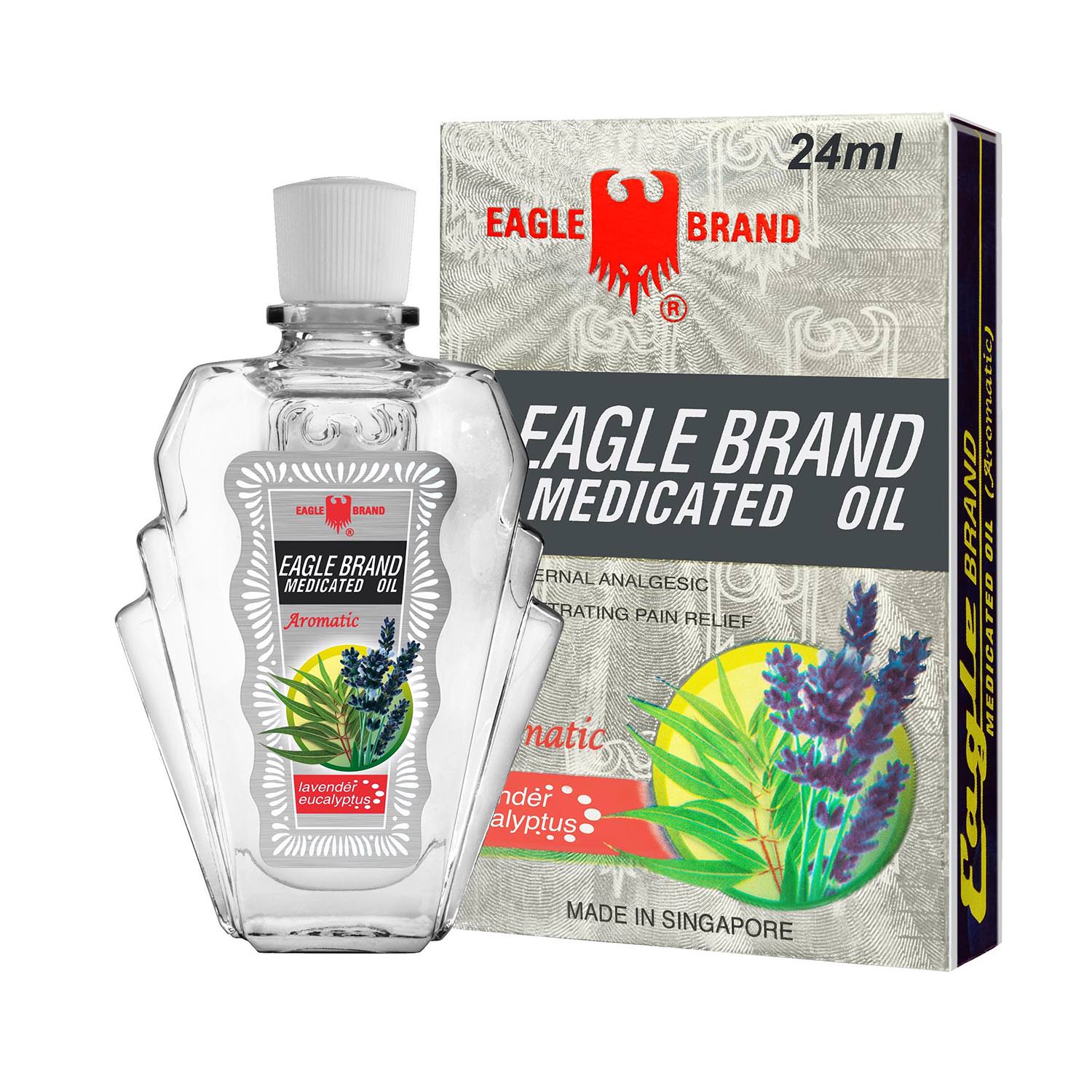 Dầu gió trắng Mỹ Eagle Brand Medicated Oil 24ml