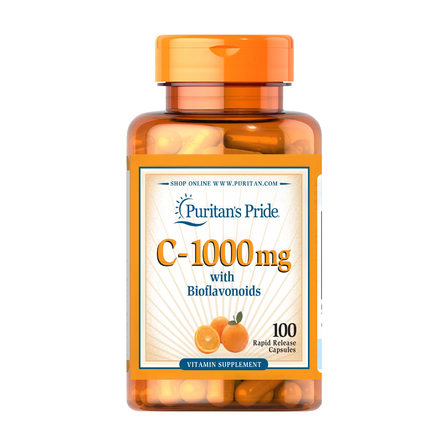 Vitamin C 1000mg puritan's pride hộp 100 viên - Vitamin C của Mỹ