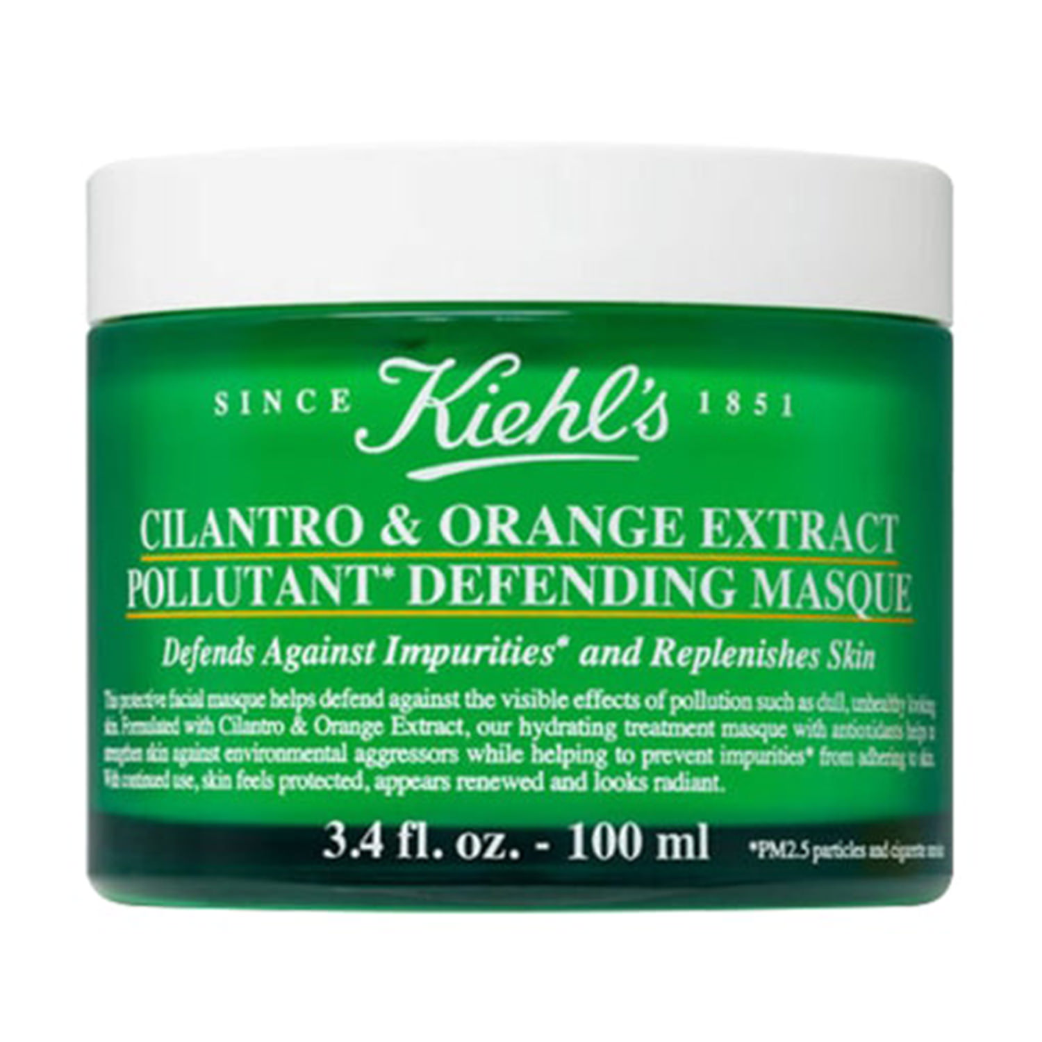 Mặt nạ ngủ thải độc Kiehl’s Cilantro & Orange Extract Pollutant Defending Masque