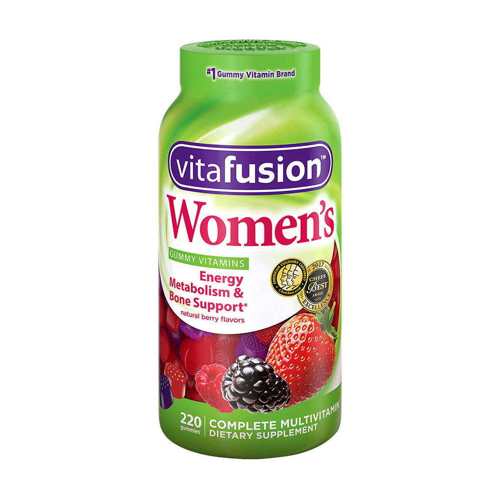 Kẹo bổ đa Vitamin dành cho phụ nữ Vitafusion Women’s Multivitamin 220 viên