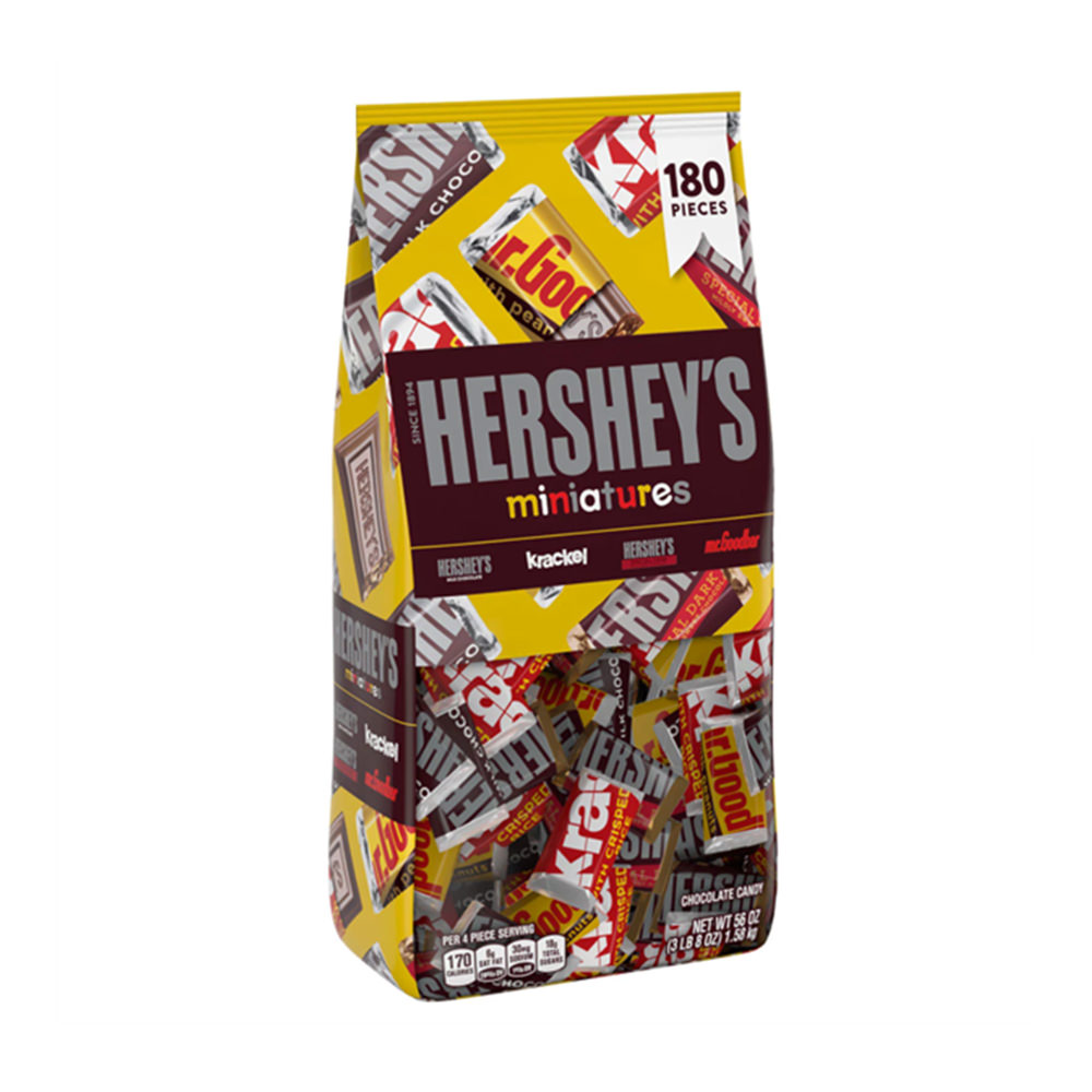 ⚠️ [Hết hàng]Socola Hershey’s Miniature Chocolate 60oz 1.58kg