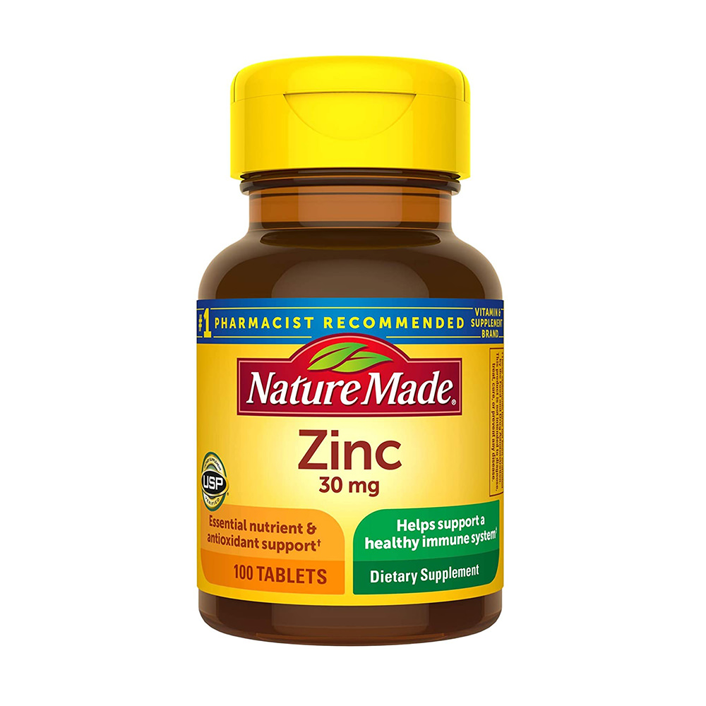 Viên uống bổ sung chất kẽm ZinC Nature Made 30mg 100 viên