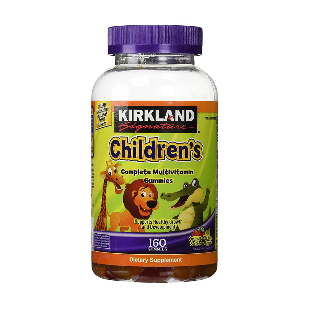 Kẹo dẻo Kirkland Signature Childrens Complete Multivitamin Gummies 160 viên của Mỹ.