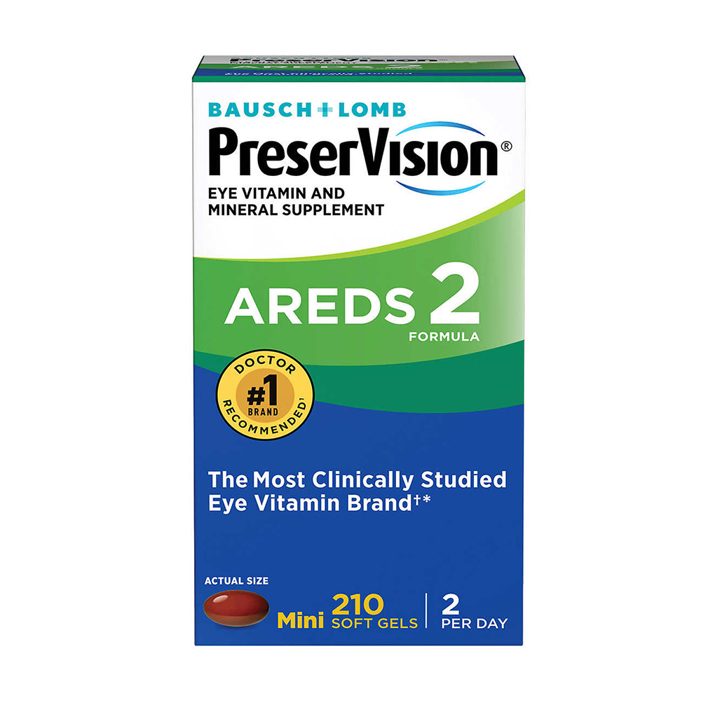 Viên uống sáng mắt dành riêng cho người lớn tuổi Preservision AREDS2 Formula 210 viên
