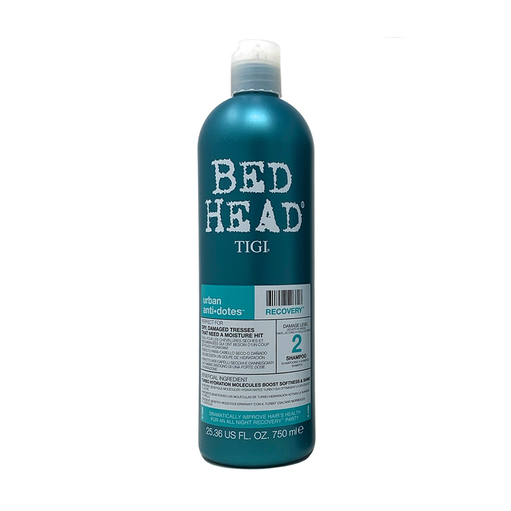 Dầu gội xã TiGi BED HEAD phụ hồi sinh lực 2 Urban Antidotes 750ml x2 (Xanh)