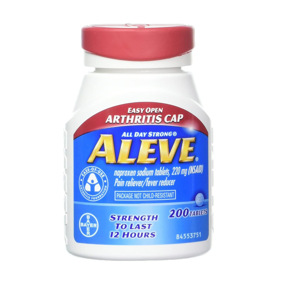 Viên uống giảm đau nhứt ALEVE Naproxen Sodium Tablets 220mg 200 viên