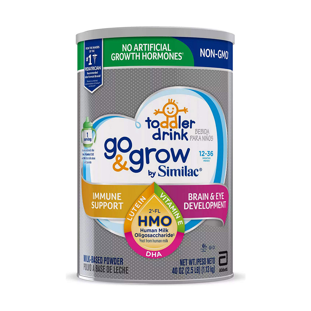 ⚠️ [Hết hàng] Sữa bột Similac Go & Grow NON-GMO Milk-Based Toddler Drink Powder With 2'-FL HMO 1.13kg