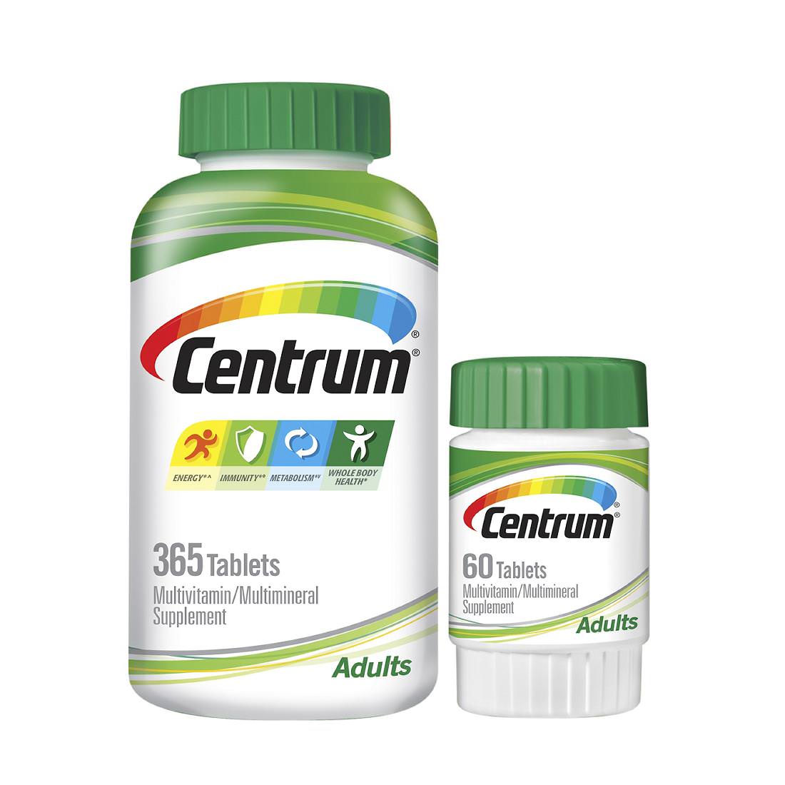Viên uống Centrum multivitamin cho người dưới 50 tuổi - 425 viên của Mỹ