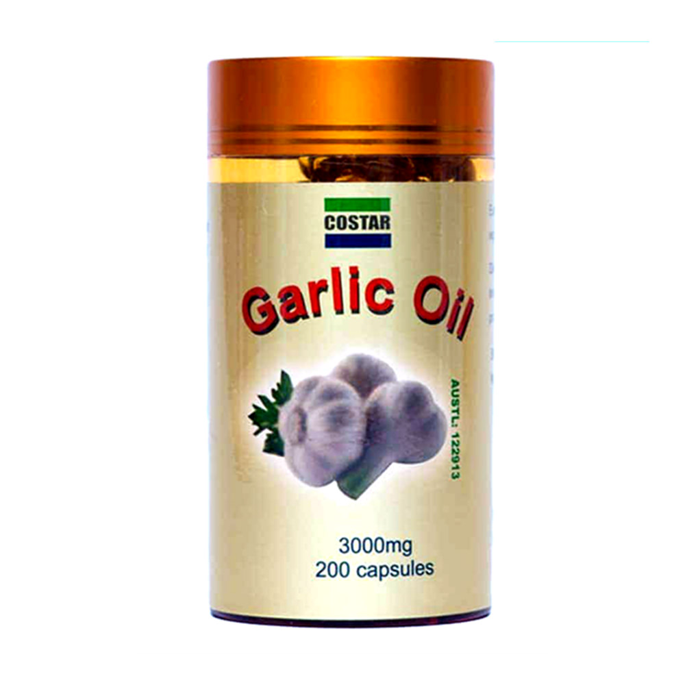 Viên uống tinh dầu tỏi Costar Garlic Oil 3000mg 200 viên của Úc