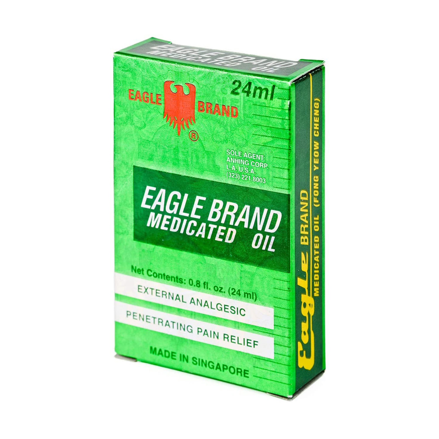 Dầu gió xanh Mỹ Eagle Brand Medicated Oil 24ml