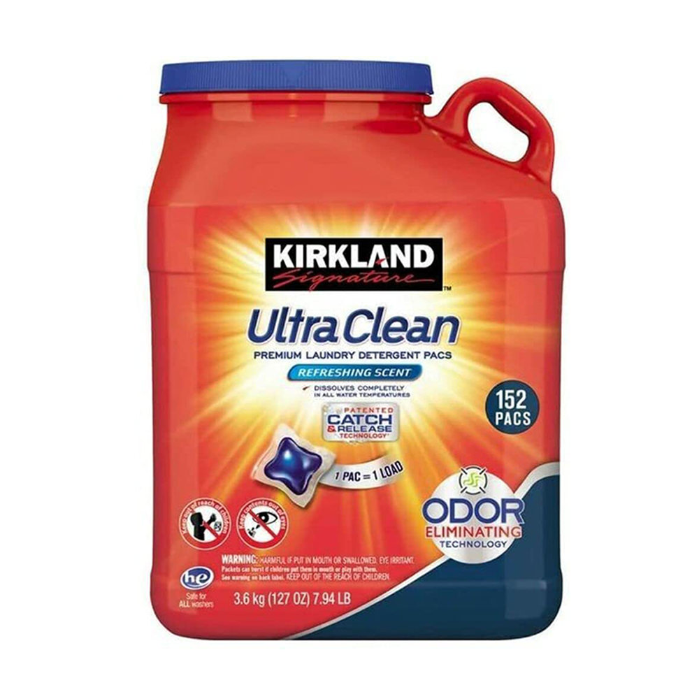 Nước giặt Kirland Singuature Ultra Clean 152 viên của Mỹ