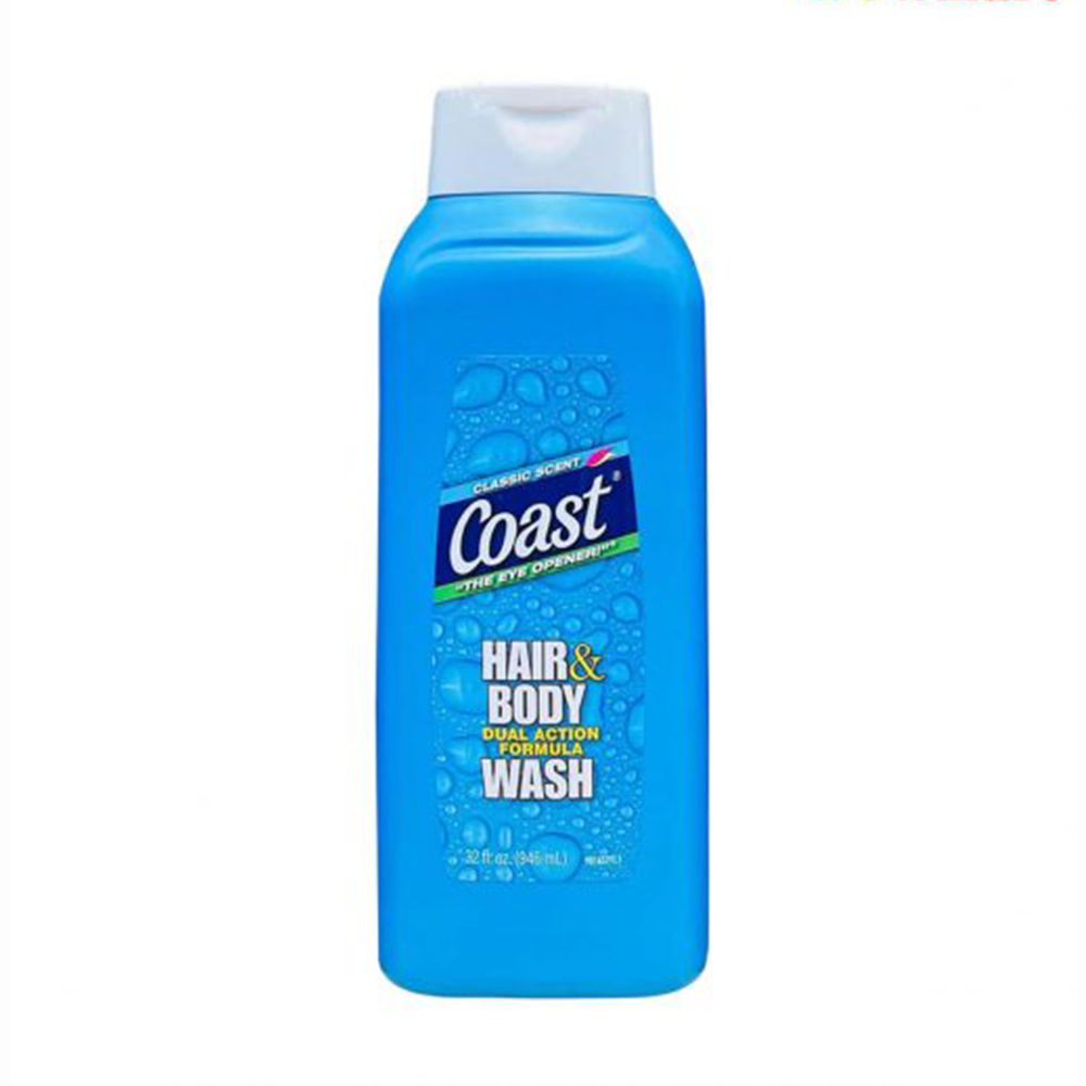 SỮA TẮM GỘI COAST HAIR & BODY WASH CLASSIC PACIFIC FORCE SCENT 946ML CỦA MỸ